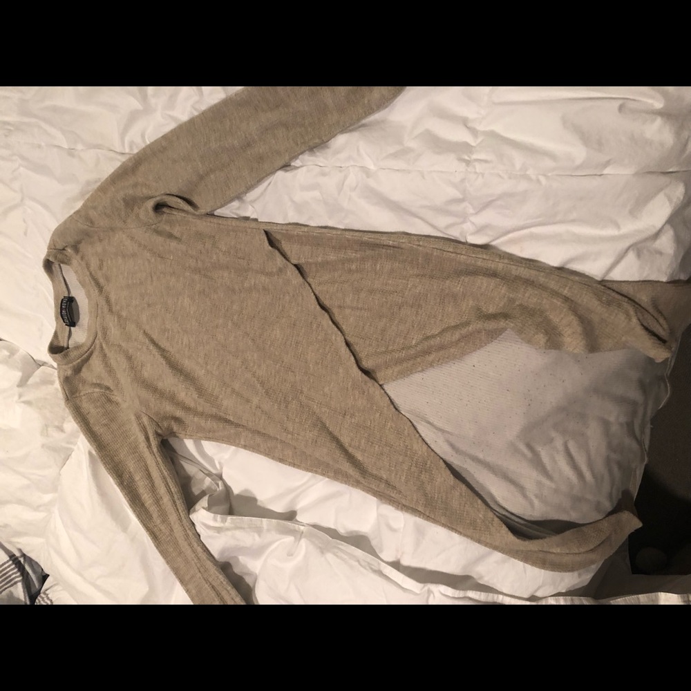 Fashion nova wrap long sweater